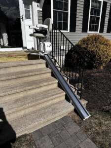 Outdoor Merits Aviator Straight Stairlift
