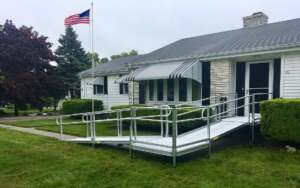 aluminum wheelchair ramp