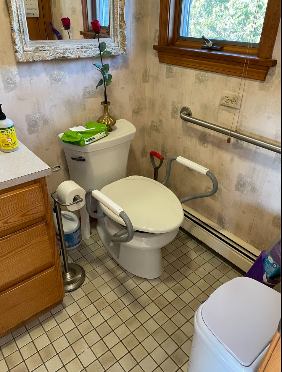 bathroom grab bar